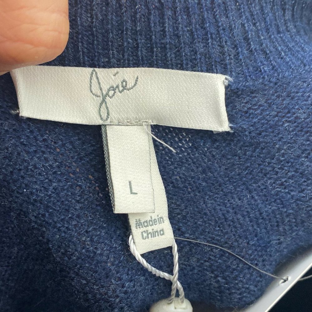Joie Talissa Wool Cashmere Fit Flare Sweater Dress - Picture 8 of 11